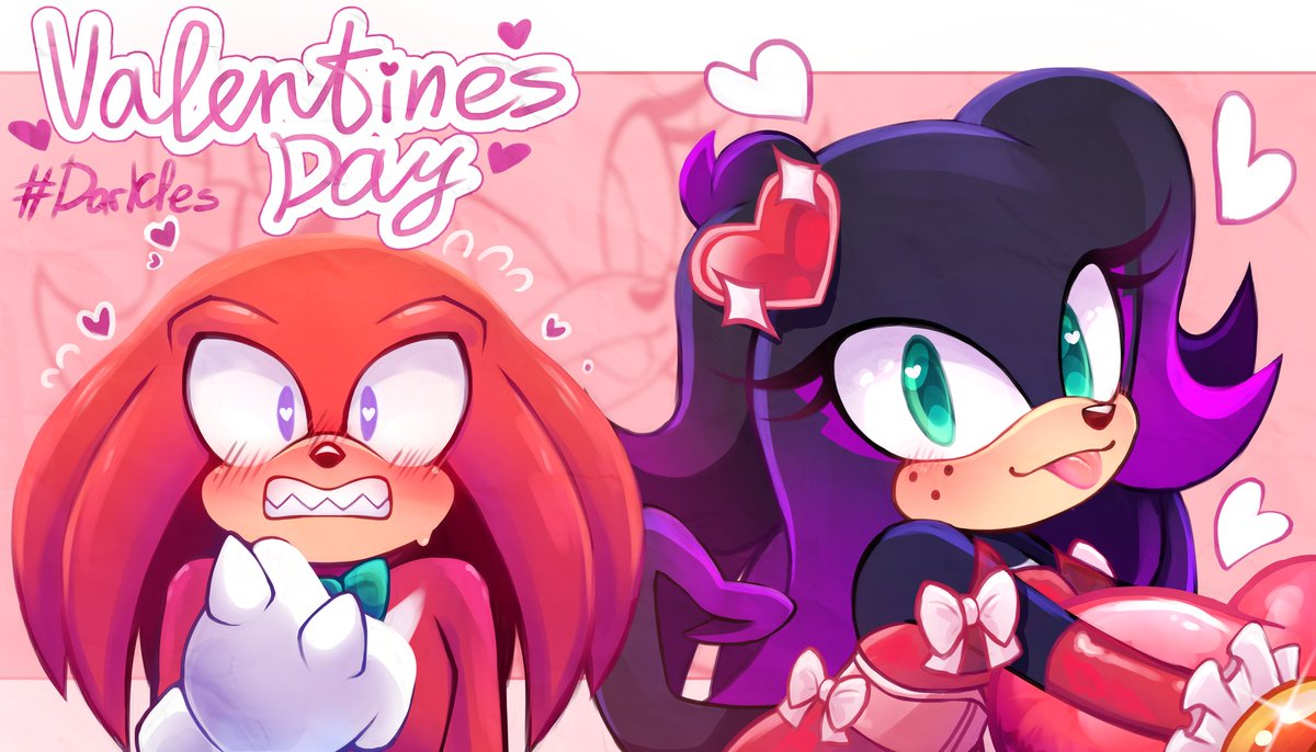 LarDarkness's tweet photo. Happy Valentine's Day!💖

By: @LarDarkness

#LarDarkArts #DarknessTheEchidna #KnucklesTheEchidna #Darkles https://t.co/s2z1W1O4Xk