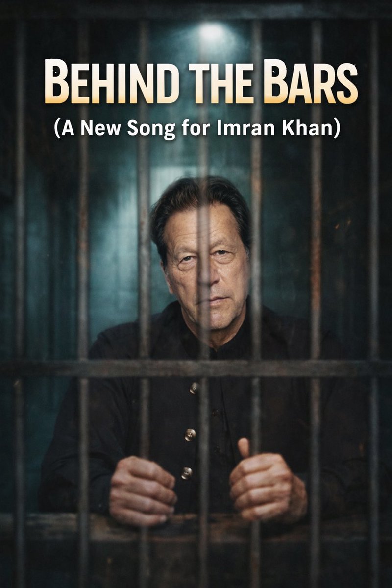 I have written and composed a new English song to be released soon. This is not a political song but it is a humanitarian song appealing to the conscience of humanity for the release of Imran Khan. We all need to hear Imran Khan's voice on #Gaza, #Kashmir and other subjects.