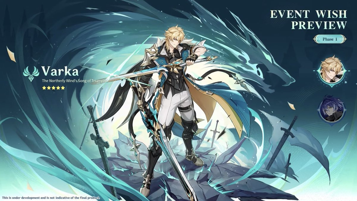ComeHomeVarka's tweet photo. ⚔️2x WELKIN GIVEAWAY⚔️

In celebration of Varka's banner announcement, I want to open a Giveaway for 2 lucky people !!

To join, simply do:
⚔️ Follow Me
⚔️ Like and Retweet
⚔️ Comments who you're gonna pull for 6.4 or who are you saving for

ENDS ON 21st OF FEBRUARY !! :D https://t.co/llpa4DQ9ui