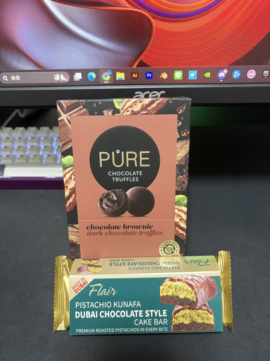 srr1125's tweet photo. おいしそーなチョコもらった！感謝！ https://t.co/MuCiMRFEGD