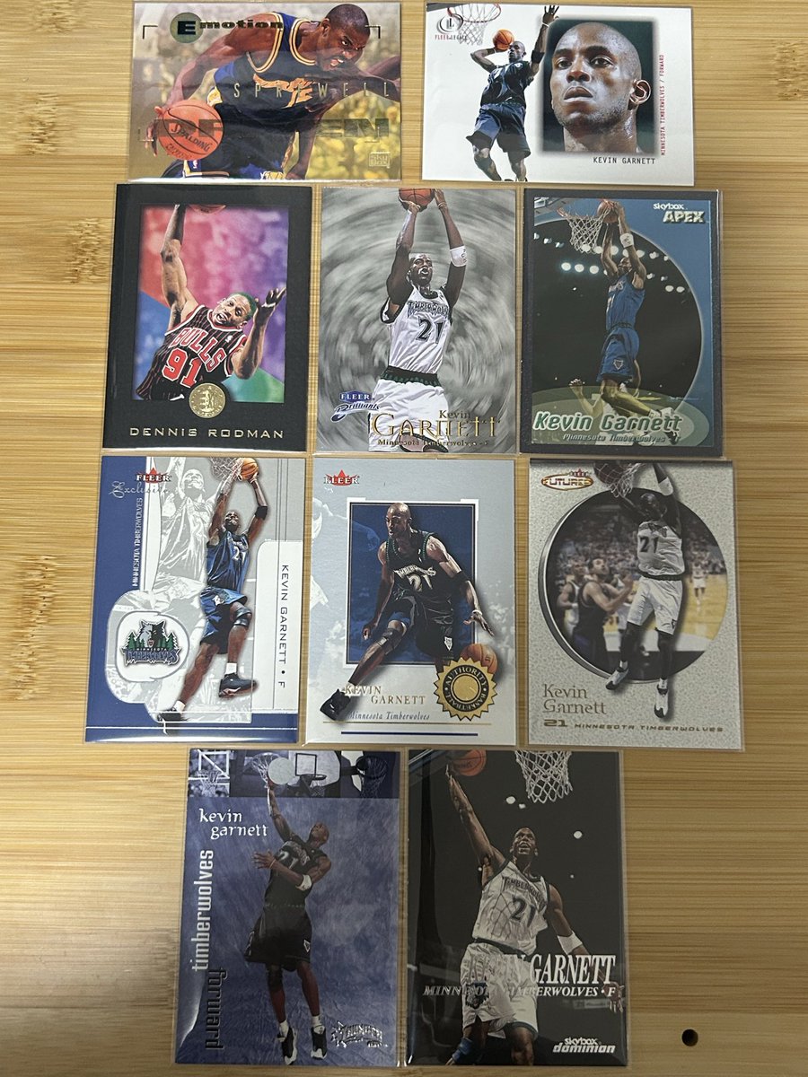 NBAトレカ 単発だったブランドのベース、今日はFLEER/SKYBOXです 数が