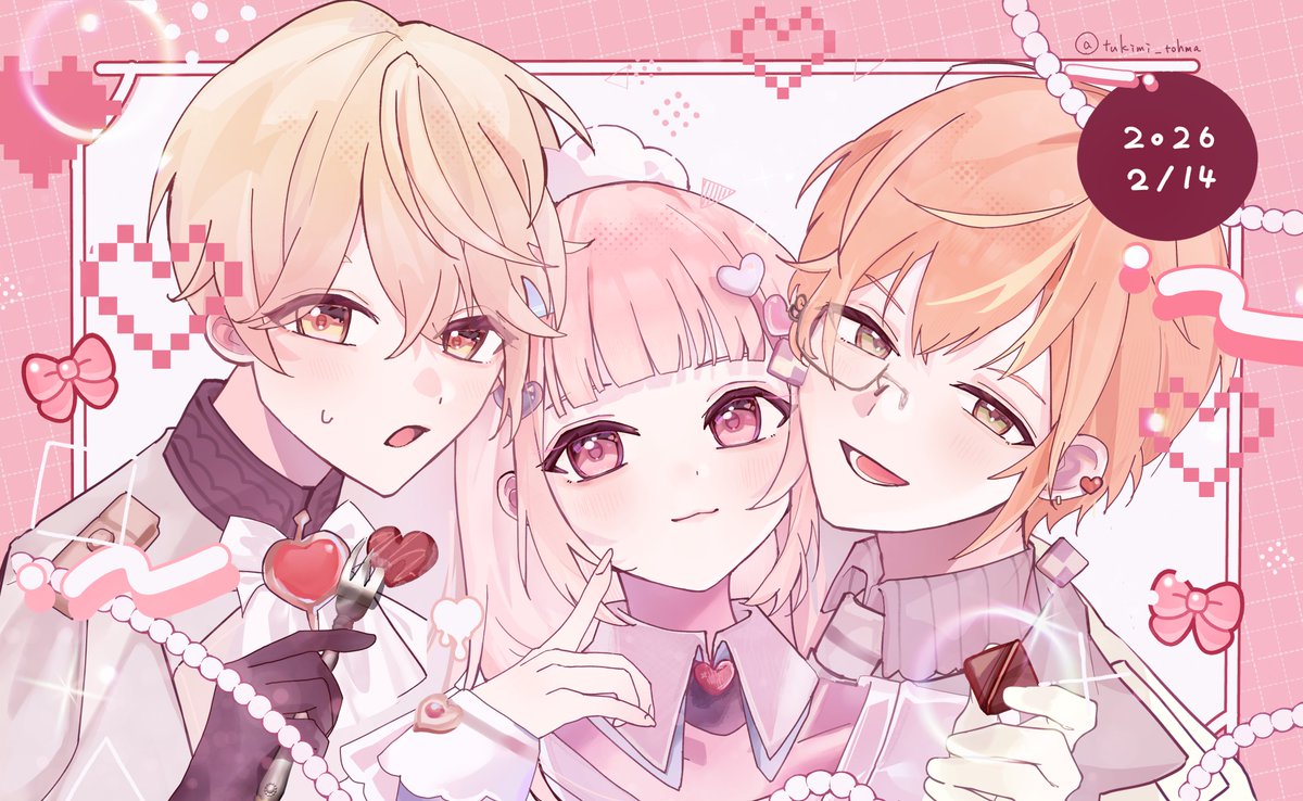 #prsk_FA

ハッピ〜バレンタイン❕