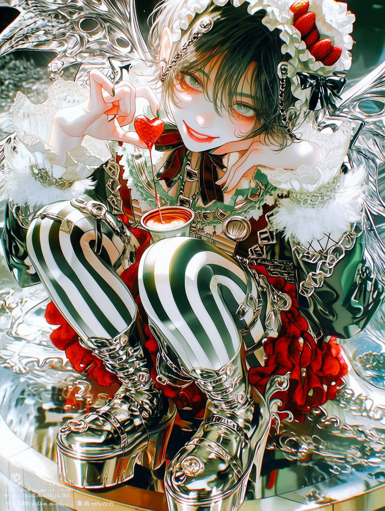 あ、今日ってバレンタインデーなのね。ということでこれを。 Happy