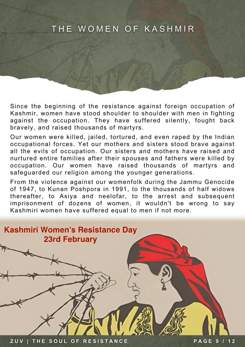 ZuvOfficial25's tweet image. Zuv Magzine....
Edition XXVI Feb-2026
Do Share as Well...
Jazakallahu Khair...
#ZuvTheSoulOfResistance
#AhmedSalaar
#ResistToExist