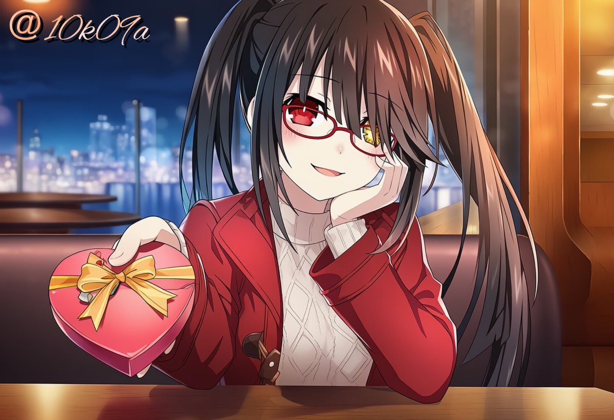10k09a's tweet photo. ハッピーバレンタイン❤️
#date_a_live #AIイラスト https://t.co/CK1SqU4YEo