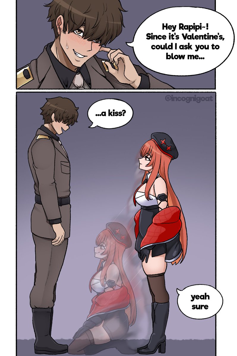 This has become their dynamic since Rapi digivolved 🤣
#NIKKE