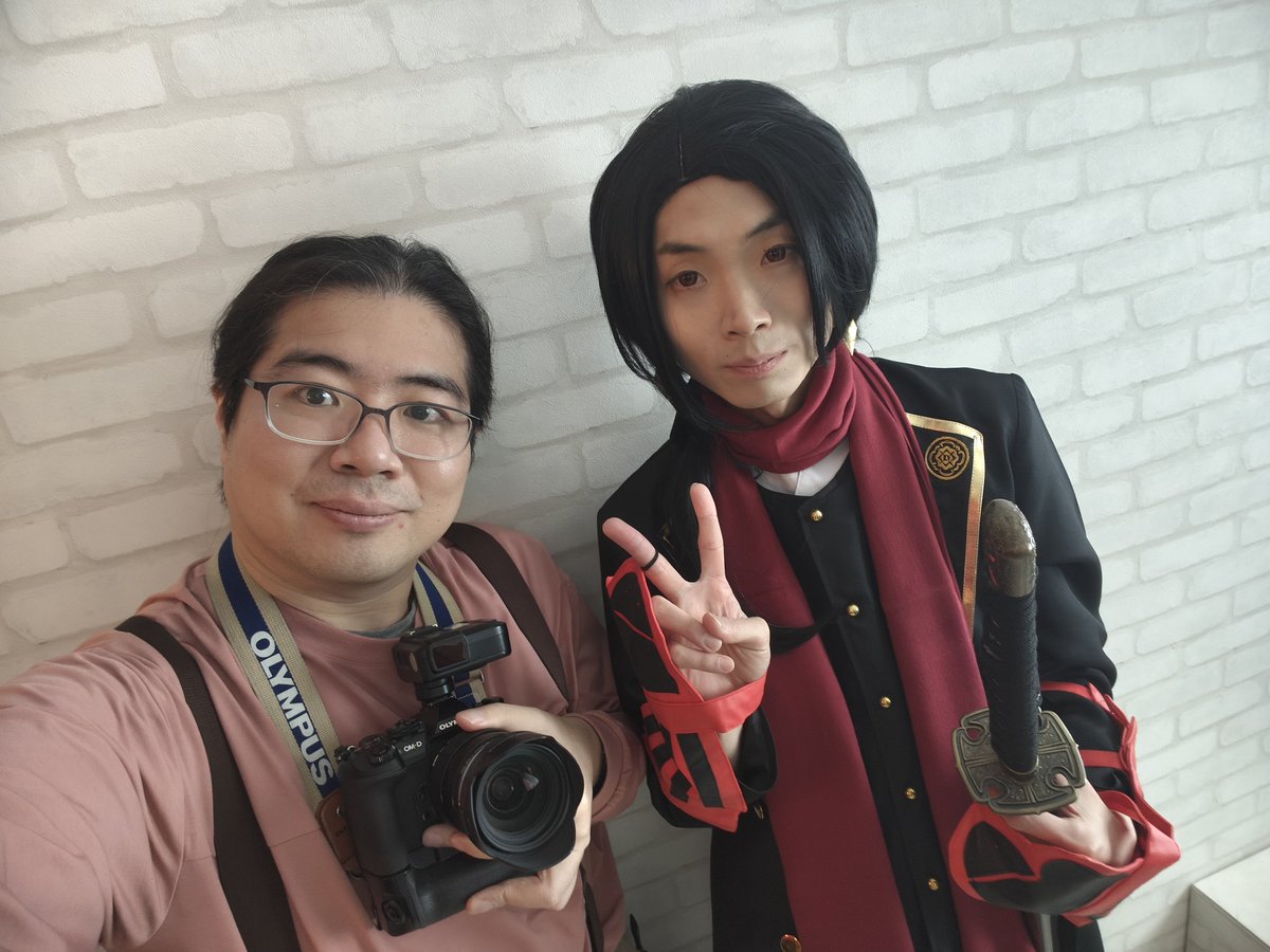 撮了！本日はアオダイショウさんととうらぶ撮影でしたー！
スタジオ撮影初めてとのことで、楽しんで頂けたなら何よりなのですが。楽しかったですー！