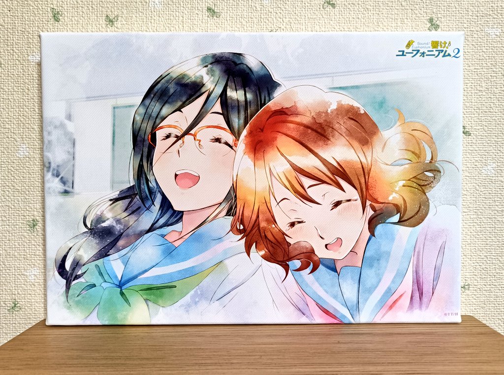 京アニさんから #響けユーフォニアム 2 OPの久美子・あすか先輩の