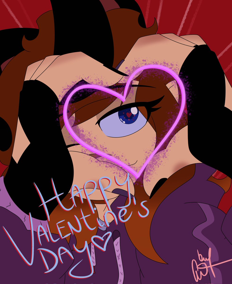 IstekVicks's tweet photo. Happy Valentine's Day, Everyone!! 💖💌🐇✨

#artwork #ValentinesDay  #oc #daysoflove #vicksy_foxy https://t.co/G4eI5mbE3n