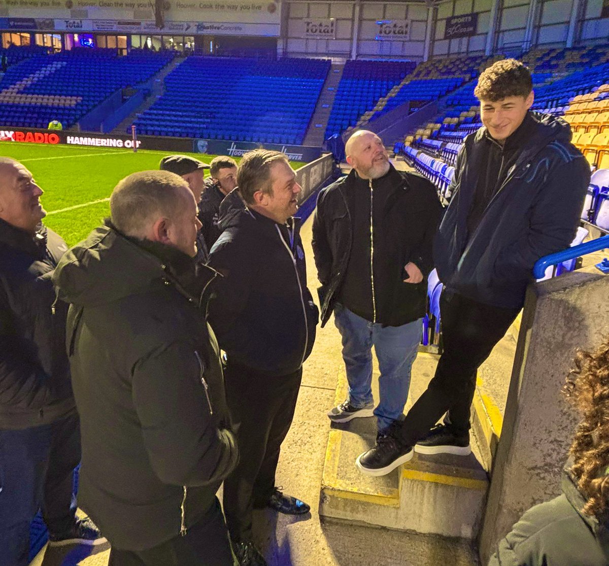 The_Bridewell's tweet photo. Boss to be at Saints first game of the season and lucky to have a private tour of the ground before KO 

Not the result we wanted, onwards and upwards. https://t.co/Dar0UiDg89