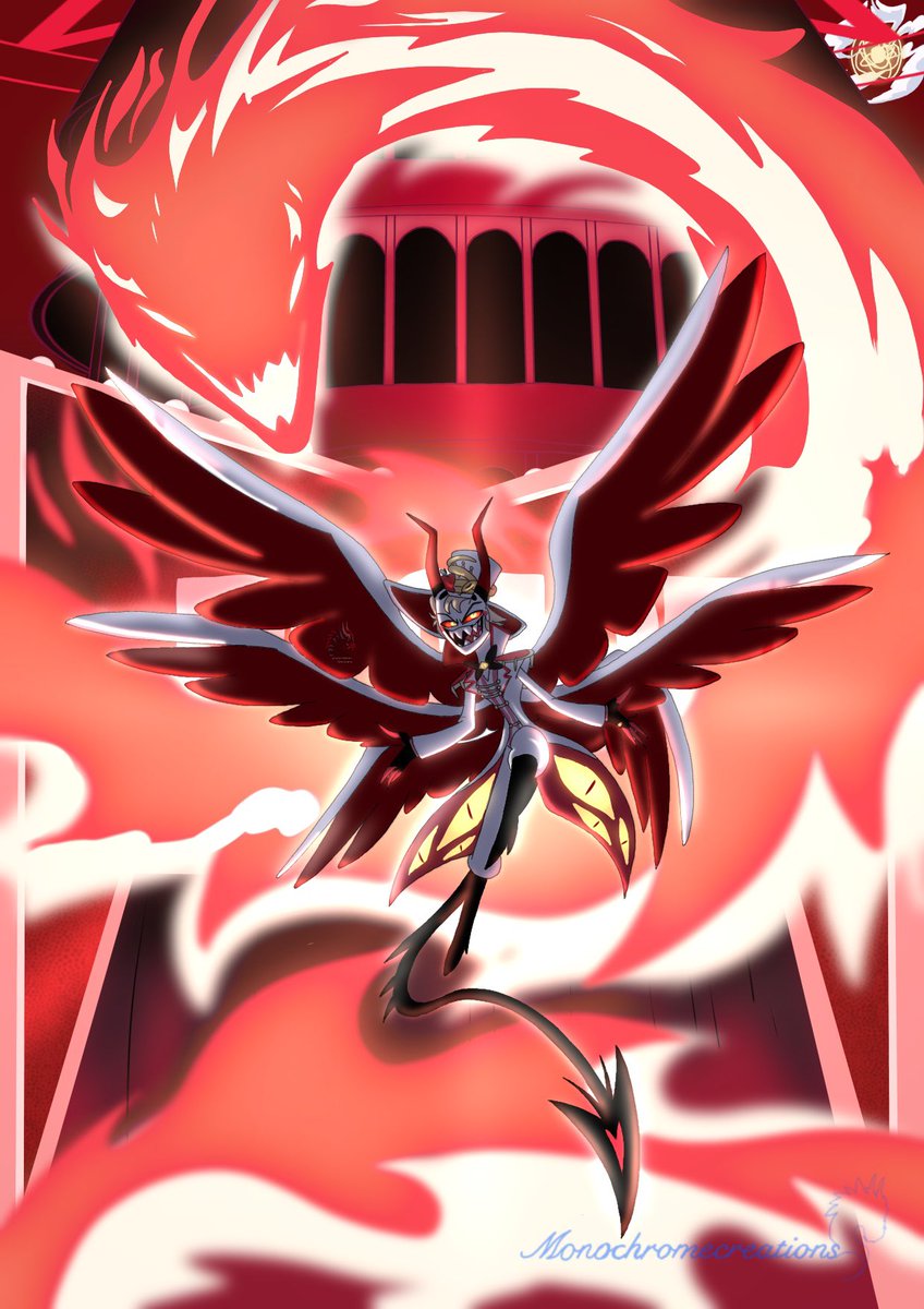 Had to draw my short king some more. #LuciferMorningstar #HazbinHotel #HazbinHotelLucifer #hazbinhotel #HazbinHotelFanart #hazbinhoteldigitalart