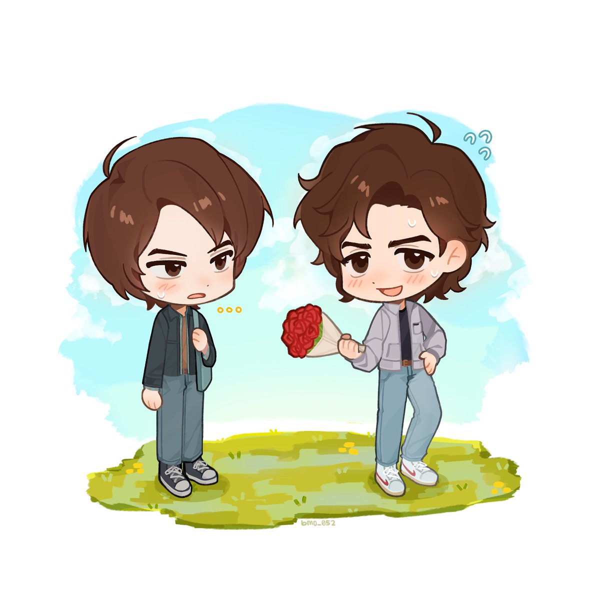 Bmo_052's tweet photo. Valentine’s Day 💐 #stonathan https://t.co/Vcaelgrfqp
