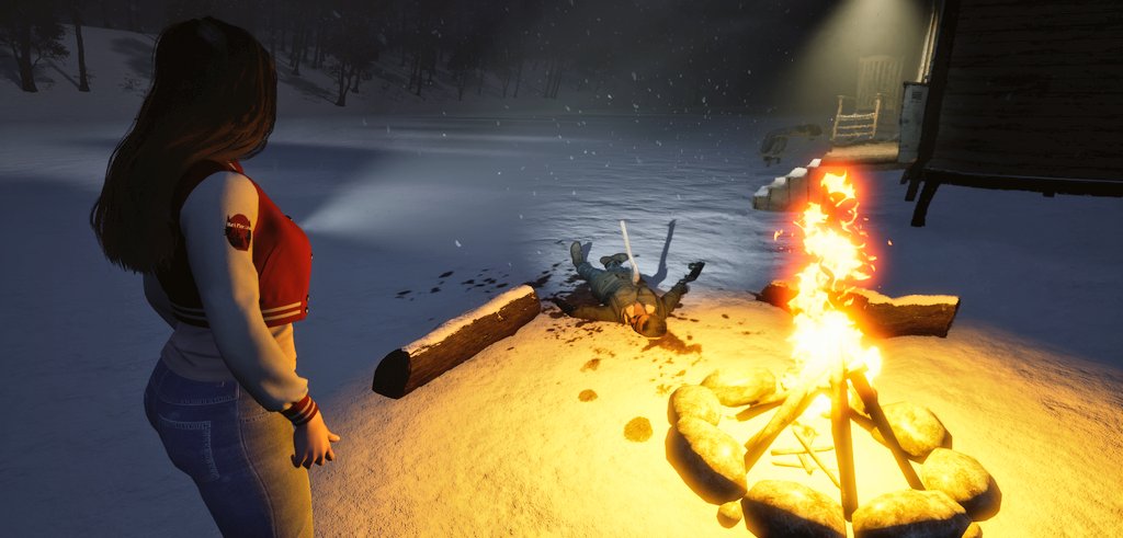 AftermathZGame's tweet photo. We are trying to bring back the fun and fair practices of the golden age of gaming! 
- No subscriptions 
- No time gated unlockable skins
- Multiple modes at launch 
- no censorship

If these elements appeal to you, please consider supporting our 80s themed survival horror! 🧟‍♀️🪓

🔗⬇️
https://t.co/bKJYXMJSiJ

#screenshotsaturday #indiegame #HorrorGame