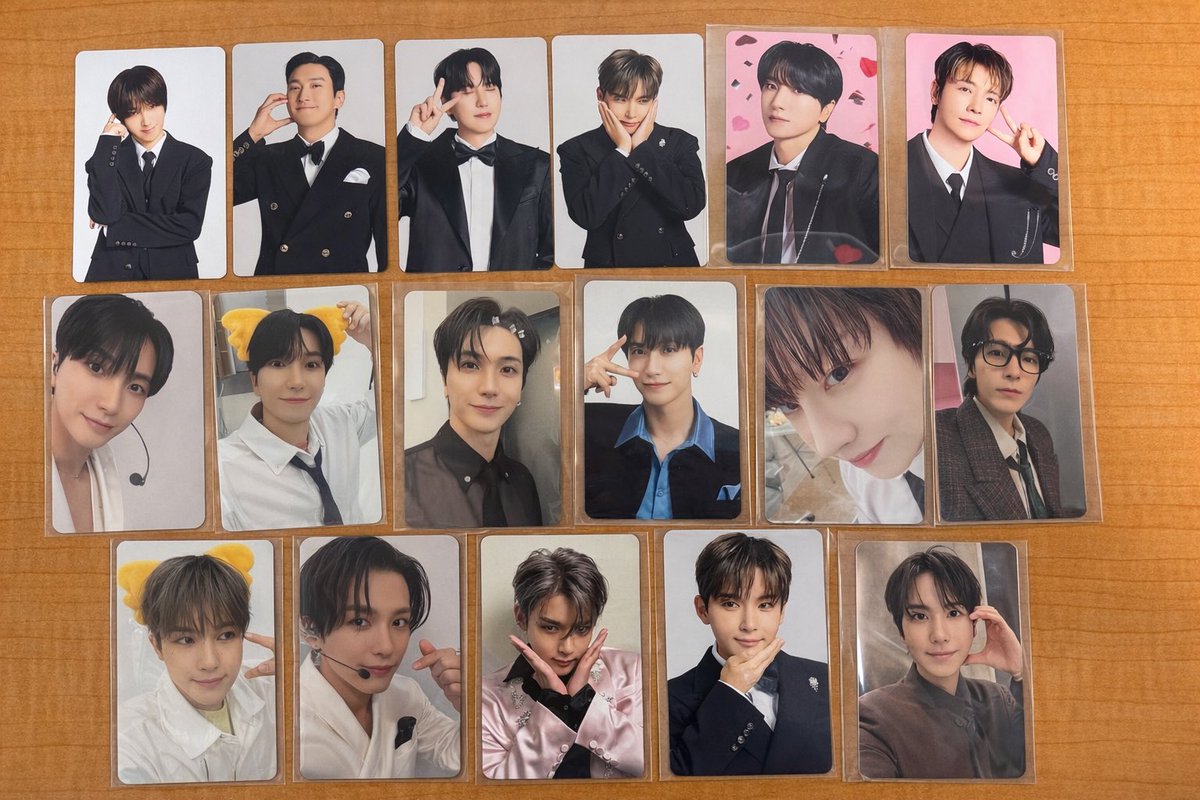 SUPER JUNIOR 会場限定　6000円購入特典トレカ ウニョク セット SUPER JUNIOR スジュトレカ 交換希望 【譲】画像1枚目 【求】 ①会場