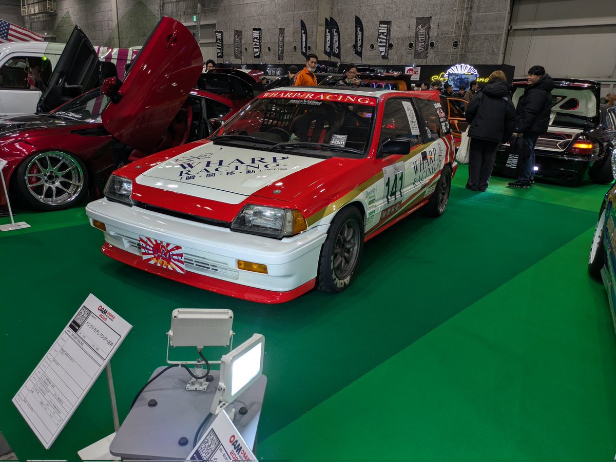 YU_RACING86's tweet photo. オートメッセは子供達の教育に大変よろしかった🙃 https://t.co/8WvTNcSO8J