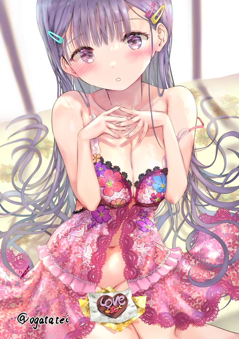 バレンタインという事で過去絵イラスト公開～ #バレンタインデー