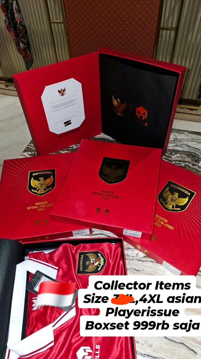 futebolre's tweet image. #forsale  #1565 #TIMNAS
#Indonesia Home 2022-23 PI Boxset 4XL 999rb,MP + admin
tokopedia.com/futebolorigina…
WA 0895 33284 3252
Thanks om @Jerseyforum @fajarrusalem @TitipLawas @jerseysneil @jerseycadangan @indonesianjsy @adipati_store @NangorianSports @Officialkjti @JerseyLigina