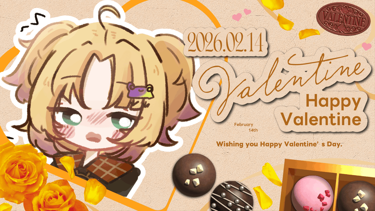 晚安!
這邊是在情人節當日
依然堅守本群 
末曾離開沒有去約會
在家爆咳快把肺咳出來的99

2026/02/14 (GMT+8) 21:00  為本群站崗 為清純打卡

youtube.com/live/u_F-uXX5V…