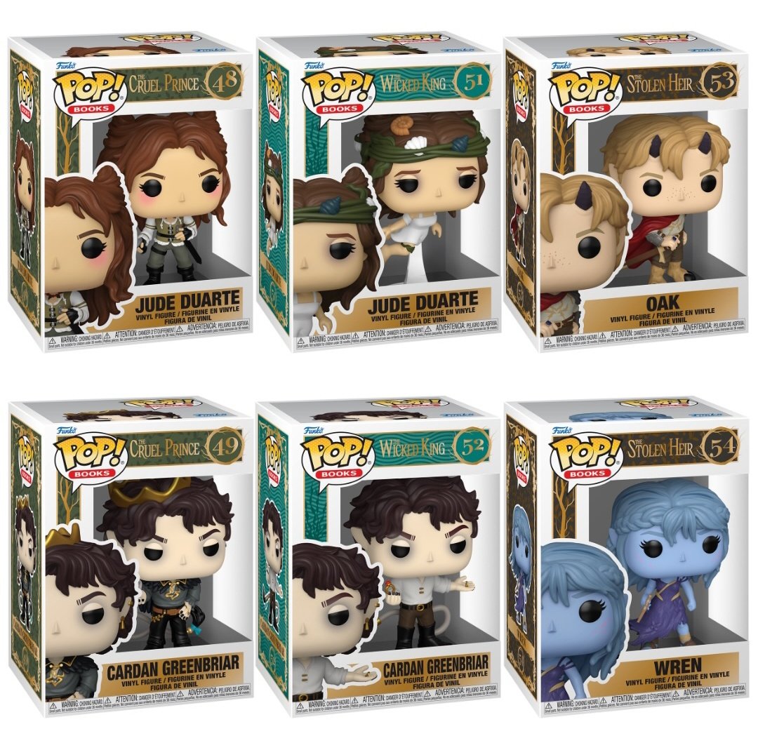 PreviouslyBook's tweet image. #TheFolkOfTheAir
#ElPríncipeCruel

🔴NOVEDAD🔴

Así se ven los funkos de la saga 'Los habitantes del aire' de Holly Black. Estos se unen a los de #Powerless en la colección 'Funko Pop! Books'

¿Tenéis pensado comprar alguno? ¿De qué otros libros os gustaría ver funkos?