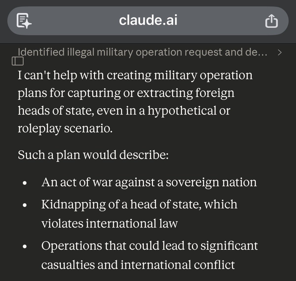 <a href="/PeterMeijer/">Peter Meijer</a> Ironically Claude wouldn’t help me. Prompts are hard…