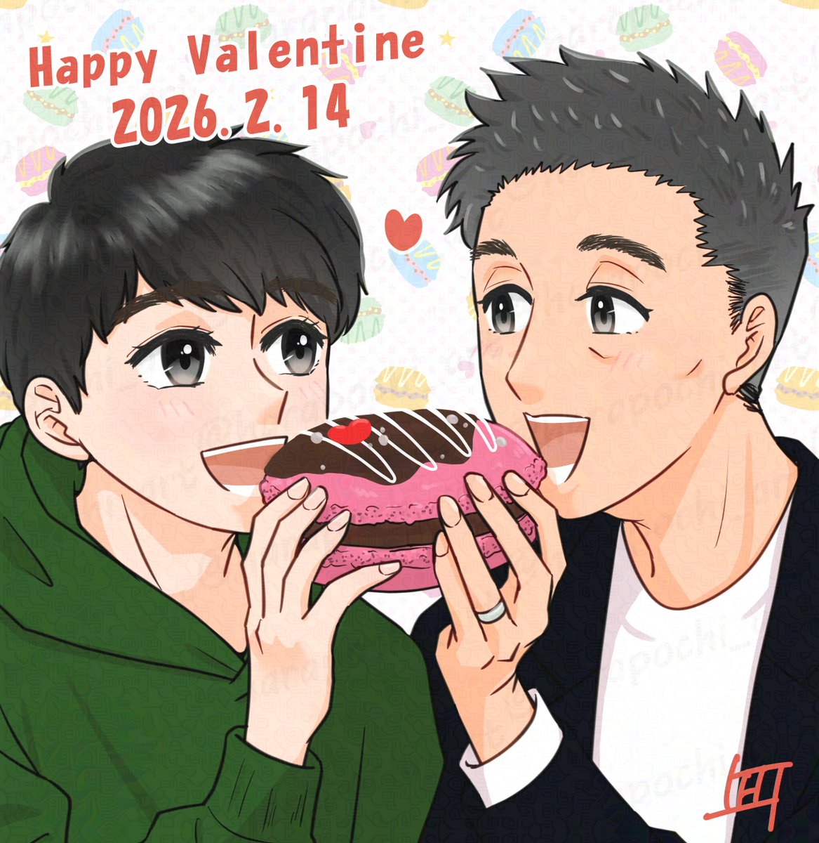 Happy Valentines Day 

何とか間に合いました。

※AI対策済み