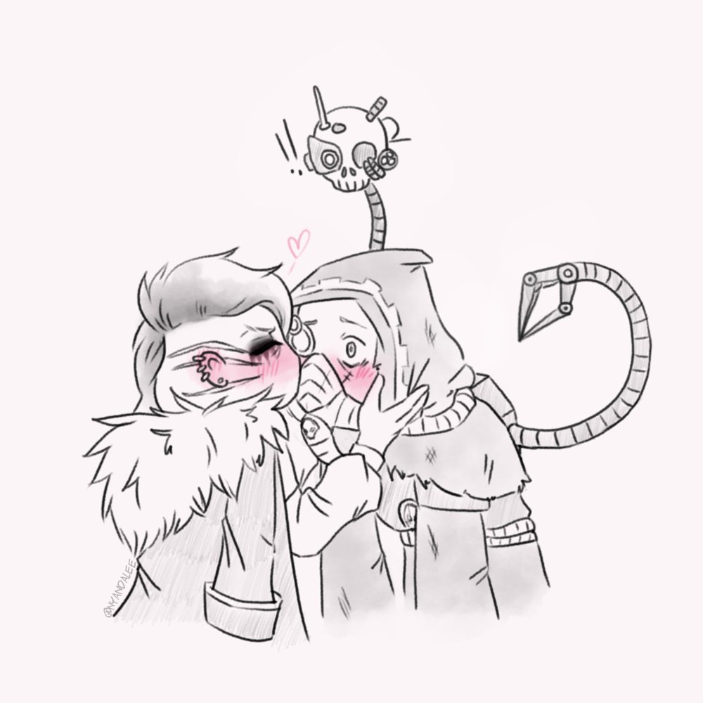 Nyandalee_Cos's tweet photo. Happy Valentine's day (⸝⸝> ᴗ•⸝⸝)
.
.
.
#RogueTrader #Pasqal #ValentinesDay2026 https://t.co/25Rmm9xQ9g