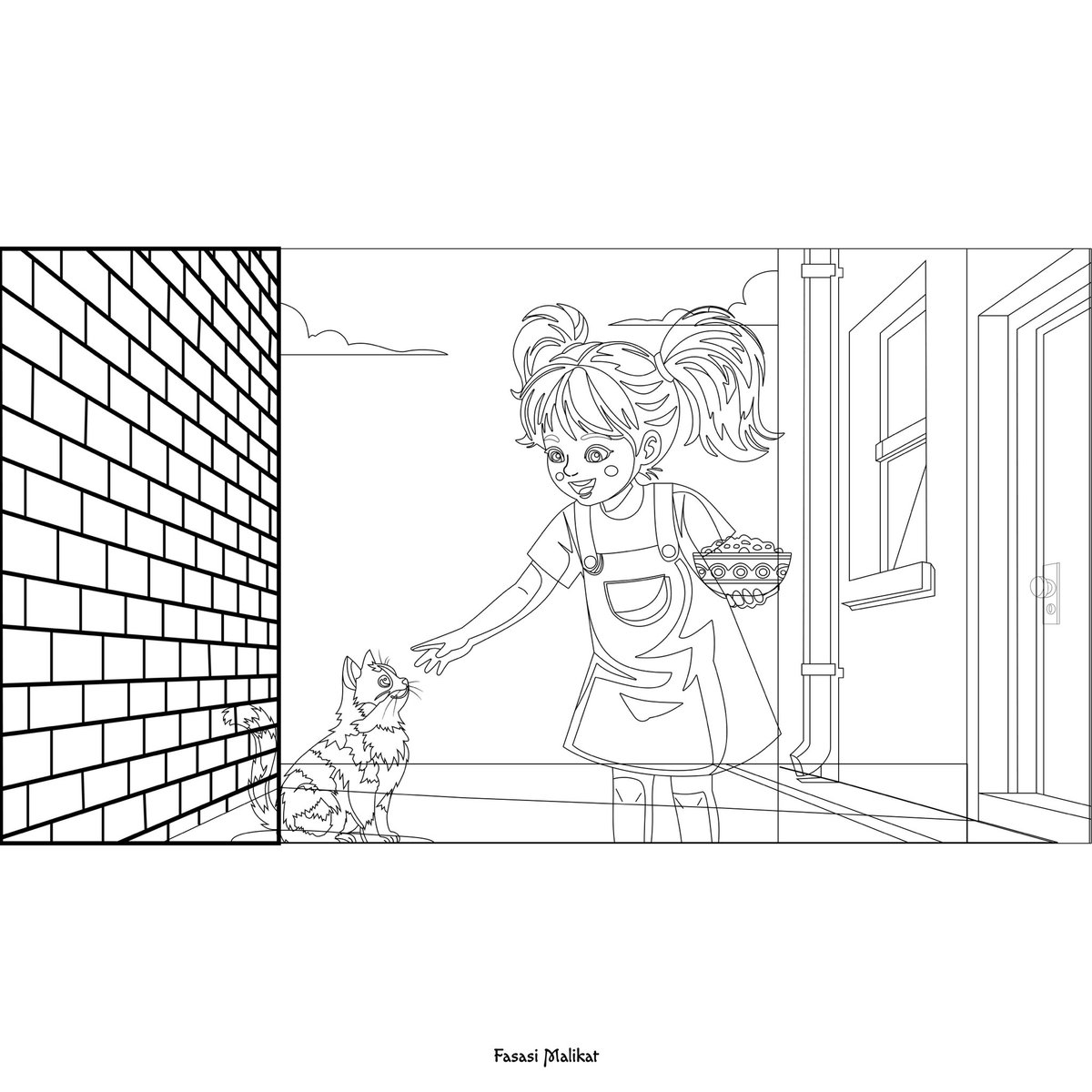 <a href="/bimboonistudio/">Bimbo Oni</a> <a href="/itsbimbooni/">Abimbola Ashonibare</a> Assignment 2 (last part) for <a href="/bimboonistudio/">Bimbo Oni</a> <a href="/itsbimbooni/">Abimbola Ashonibare</a> 

Lily bends with food in her hand, offering it to a stray cat. There’s no audience. No grand gesture. Just a quiet decision to care.

Full case study for “A Small Act of Kindness” on Behance:

behance.net/gallery/244098…