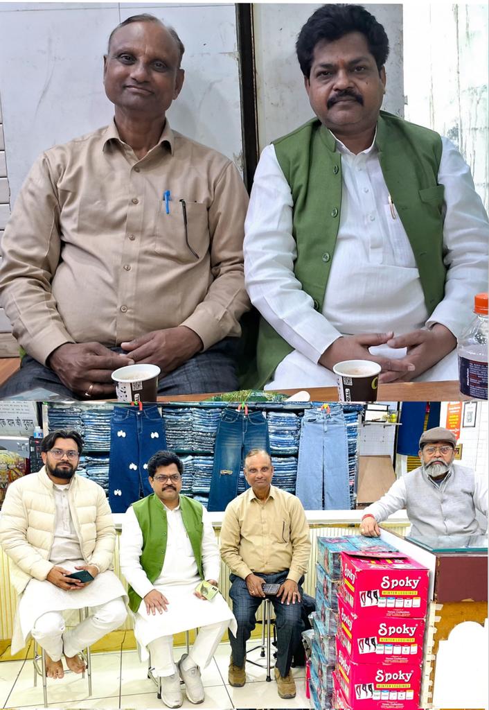 Sanjeevsangam01's tweet photo. आज प्रतिष्ठान पर श्री केशव सिंह प्रजापति जी (इंजीनियर, नलकूप विभाग, मुजफ्फरनगर) से सौभाग्यपूर्ण भेंट। 
🙏उनके समाज सुधार, विकास व नेतृत्व पर उच्च विचार प्रेरणा स्रोत हैं! 🇮🇳
#केशवसिंहप्रजापति #मुजफ्फरनगर 
#समाजसेवा https://t.co/8i83aoJk72