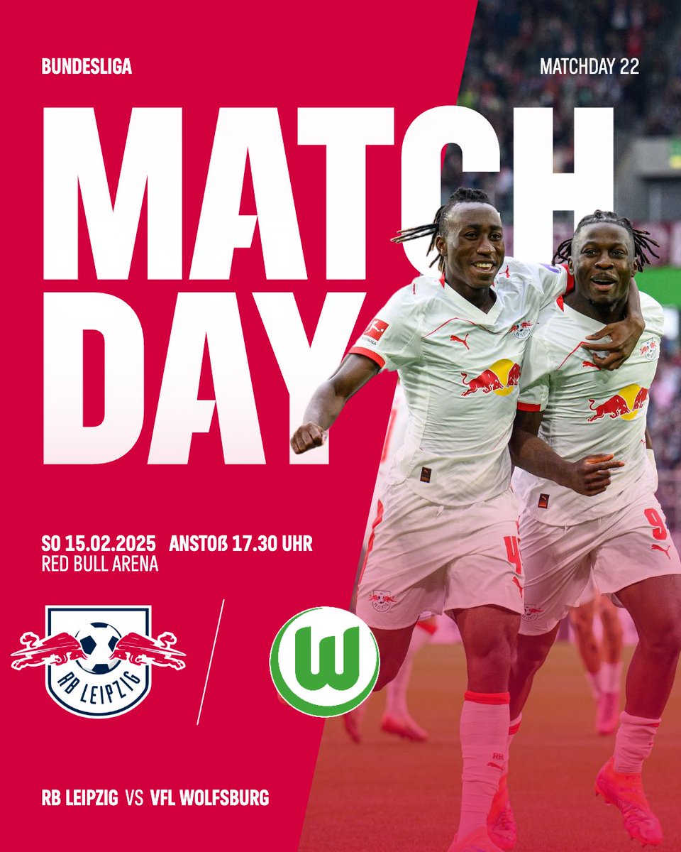 Endlich wieder im Wohnzimmer 😍 

Heute zählt nur eins: 𝑫𝑹𝑬𝑰 𝑷𝑼𝑵𝑲𝑻𝑬! 👊🔥 

#RBLWOB #Bundesliga