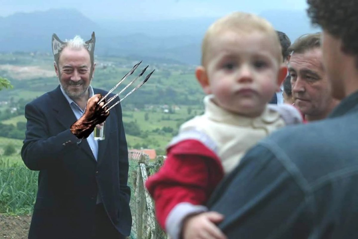PutoLegna's tweet photo. Feliz 83 cumpleaños a Gabino de Lobezno. Siempre es un buen momento para reivindicar esta obra maestra del humor trágico que es el libro que crearon @MinistroOviedo y @davidrem https://t.co/xndv3M1Si6 https://t.co/uFqRaZoBit