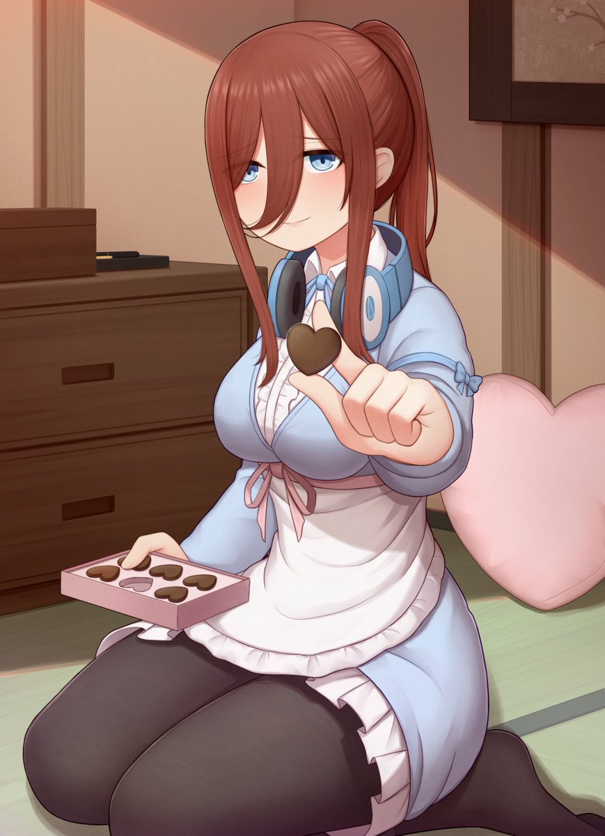 ハッピーヴァレンタイン💙🍫
#中野三玖 #五等分の花嫁