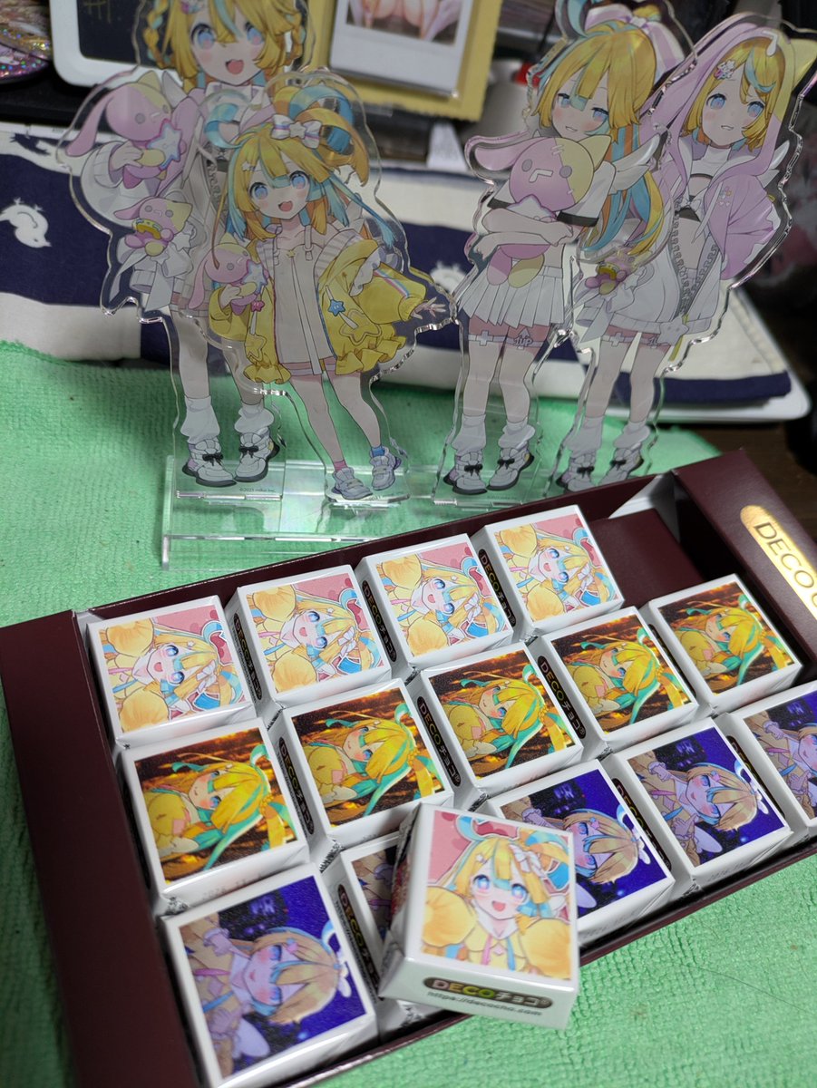 そんなこんなであまはの🍫自体は結構前に届いてたけどせっかくなんで今日食べるね…ちょこありがとうあまはのすき