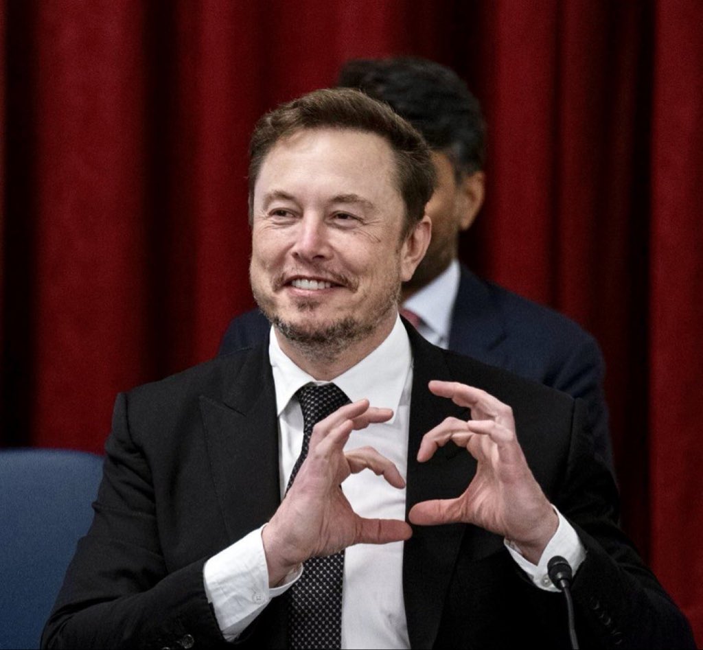 "Love is the answer. It wouldn’t hurt to have more love in the world. People should be nicer to each other." — Elon Musk

Happy Valentine's Day 🫶