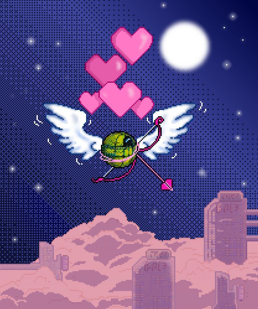 O.R.B. is here to spread love all around! Happy Valentines Day! 🥰💕 

#orbthegame  #karvagames #indiegame #2Dplatformer #aseprite #platformer #retro #cyberpunk #scifi #Robots #gaming #singleplayer #pixelart #ドット絵 #valentinesday #valentines2026 #ystävänpäivä