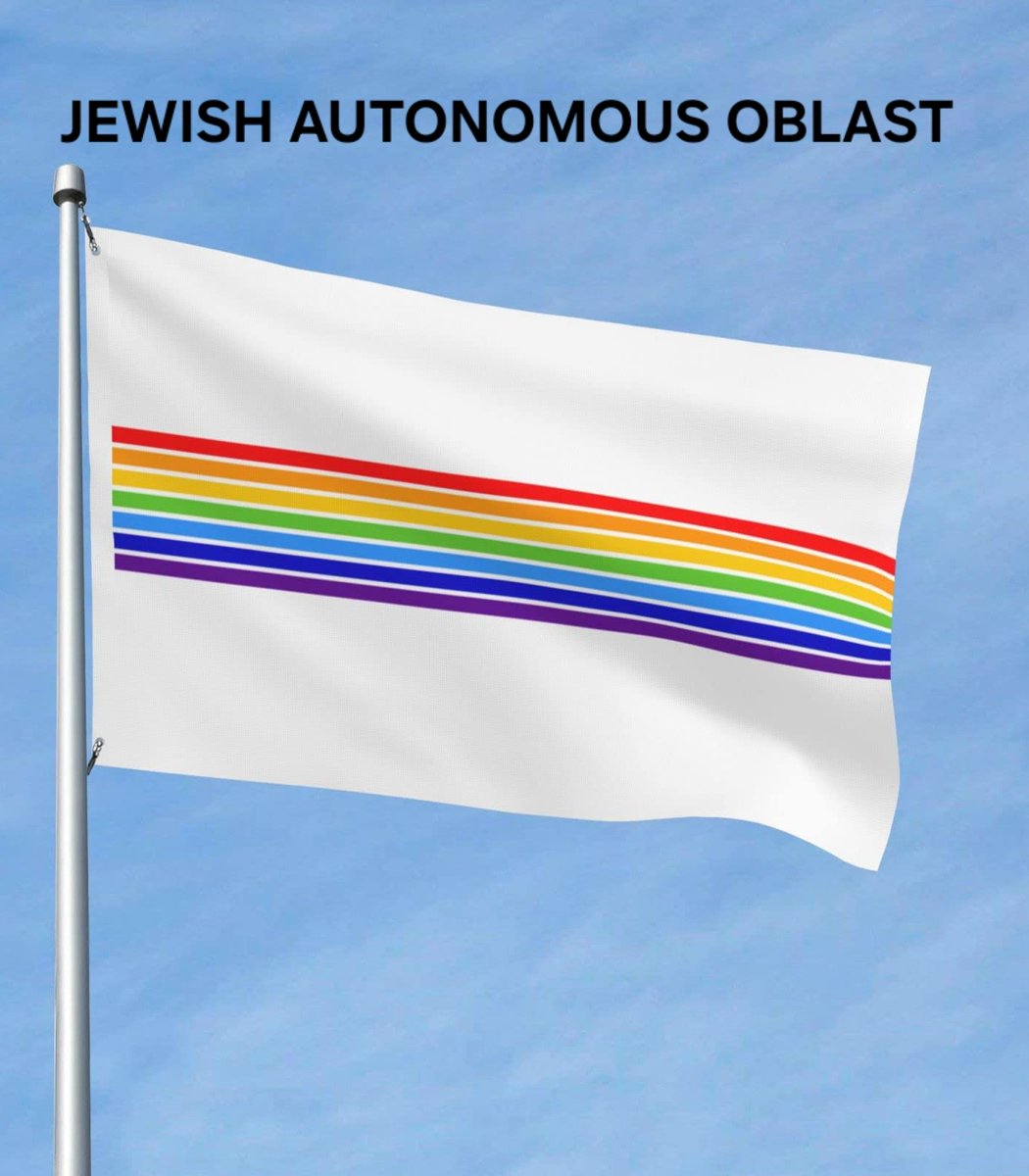 Stop telling jews to go to 'israel'.

That's quite literally the problem.

If you must, please recommend the jewish autonomous oblast in Russia. It is one and a half times the size of Palestine, has a small population and is far away from West Asia.

It even has a flag...