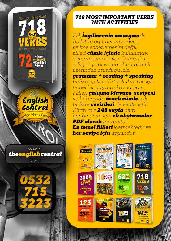 🎯 İNGİLİZCEDE BAŞARI TESADÜF DEĞİL, DOĞRU KAYNAKLA GELİR! 1

🚀 Tüm becerileri birlikte geliştiren efsane sistem artık seninle!
📚 Gramer + Kelime + Okuma + Yazma + Dinleme + Konuşma
Hepsi tek bir eğitim setinde!

❌ Ezber yok
✅ Sistemli öğrenme
✅ Konu içinde aktif kullanım
✅