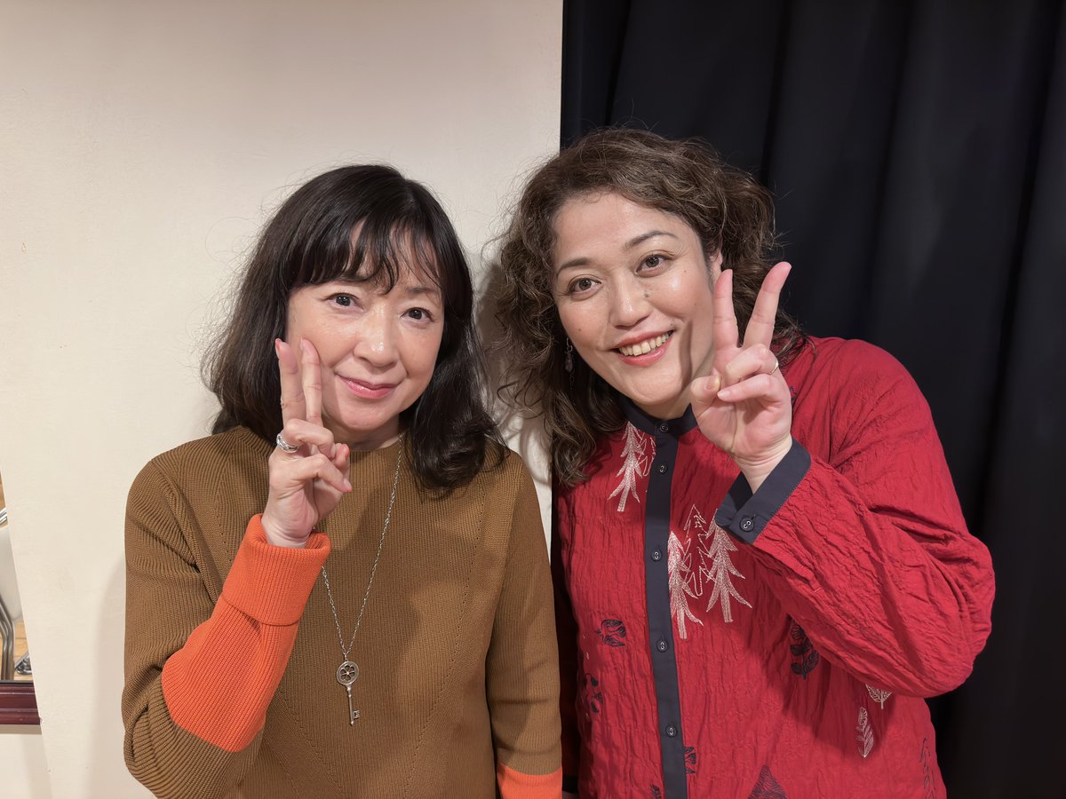 #皆でき イベント第2弾！
無事終演いたしました！
お2人と過ごすバレンタインは
楽しんでいただけましたでしょうか？

ご感想を #皆できバレンタイン でポストいただけますと嬉しいです。
たくさんのご来場ありがとうございました！
#皆口裕子 #斉藤貴美子