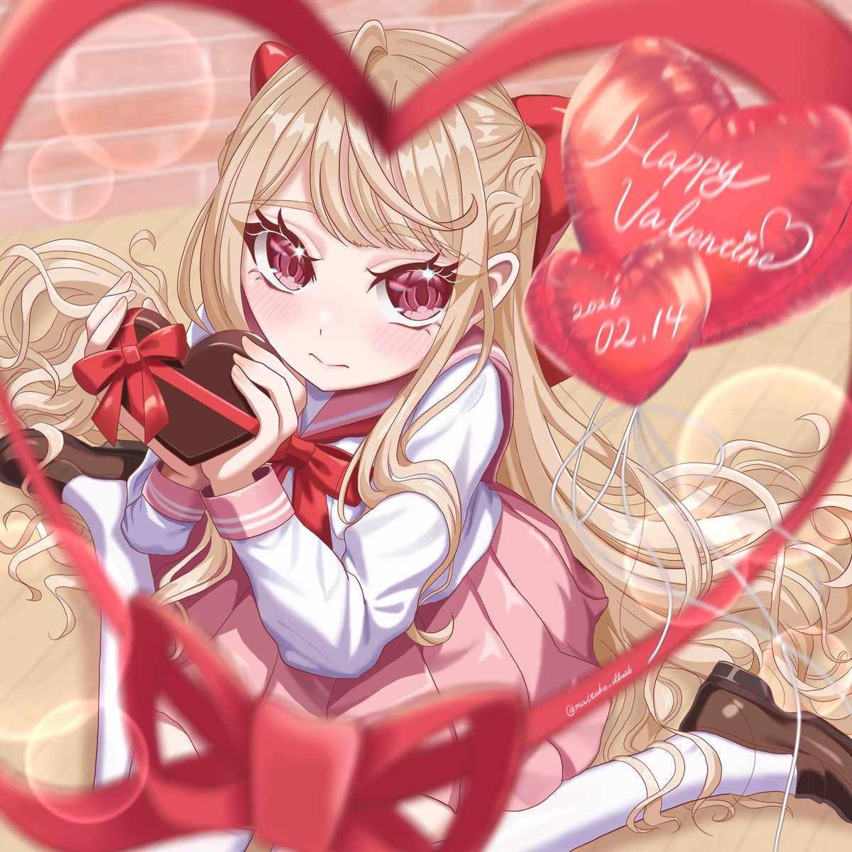 maitake_illust's tweet photo. *•.𝙷𝚊𝚙𝚙𝚢 𝚅𝚊𝚕𝚎𝚗𝚝𝚒𝚗𝚎🎀 ̖́-

#絵描きさんと繋がりたい 
#女の子イラスト 
#創作イラスト https://t.co/gbNH0t2UQb
