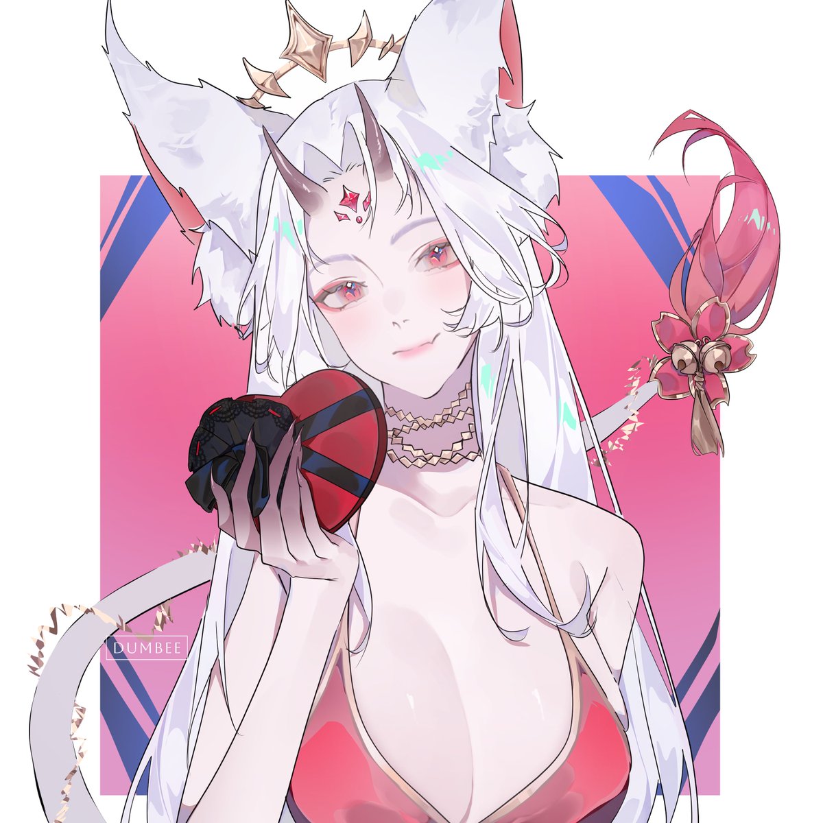 Schönen Valentinstag euch allen 💕
Freue mich schon sehr darauf mit euch allen Pralinen und Kuchen zu backen ( ´ ▽ ` ).｡ｏ♡🍰
🎨: ImDumbee (VGen) | #CellaraArt