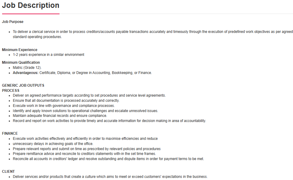 Job Alert!!!

Company: Motus Corporation
Position: Administrator
Location: Johannesburg, Gauteng
Click here to apply: spanihunter.co.za/single-job/?id…
Closing Date: 20/02/2026

Please refer to the picture for more info