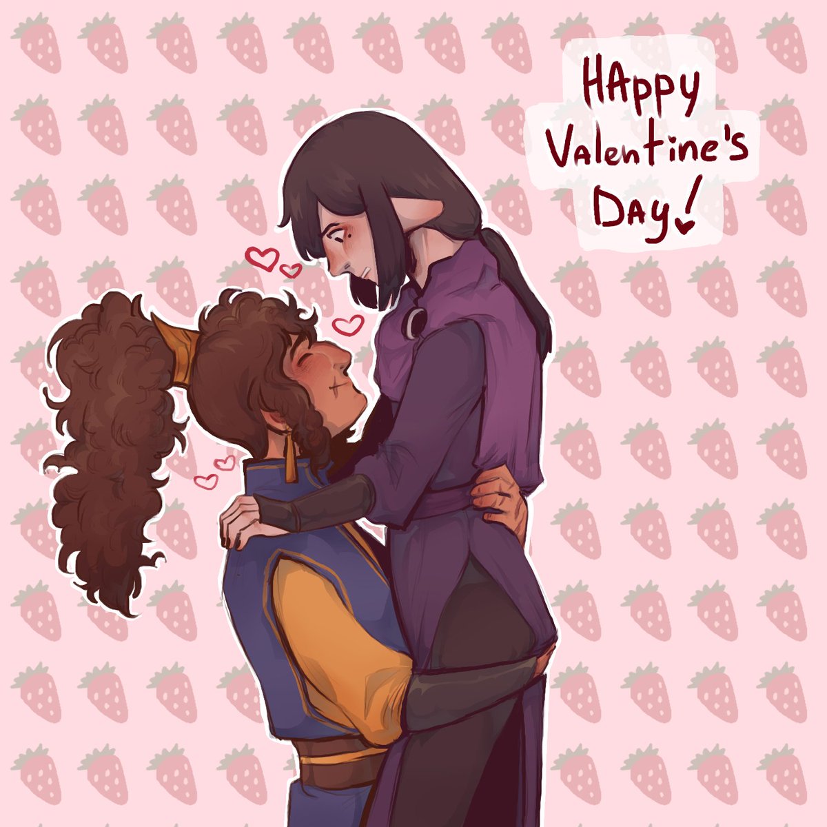 Charletttee's tweet photo. Happy Valentines day!! <3
#tgcf #GenshinImpact #npab https://t.co/OGB5GvsNUL