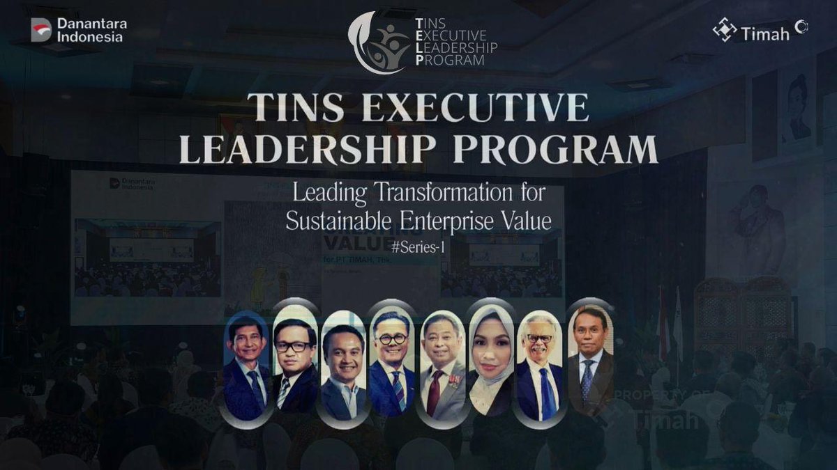PT TIMAH Tbk menggelar TINS Executive Leadership Program (TELP) Series 1 untuk memperkuat kepemimpinan dan mendorong transformasi berkelanjutan, menghadirkan narasumber inspiratif seperti Ignasius Jonan.

Full Video: youtu.be/3C686rQ0Hng

#TINS