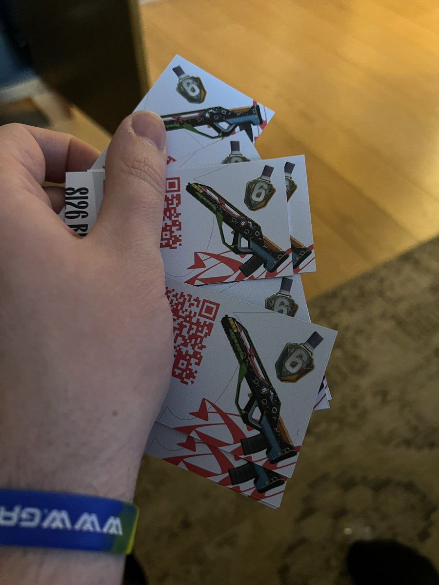 Giving away some R6 SI 2026 Codes! To enter…

1) Follow <a href="/SenValeTV/">SenVale ➡️ R6 SI Paris 2026</a> 
2) Like/RT

GOODLUCK ❤️