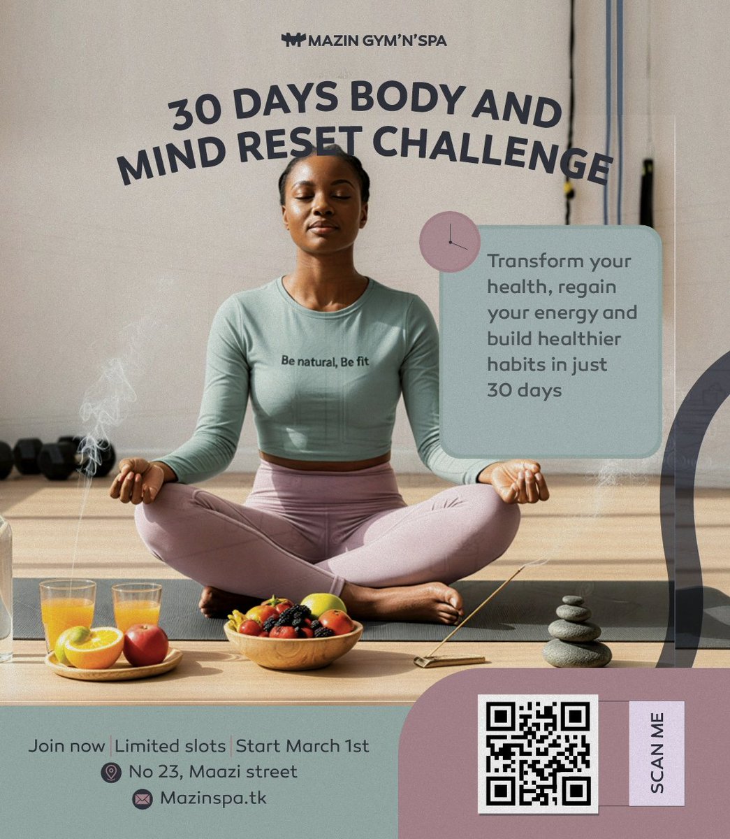 OmotoshoAb44936's tweet photo. Social media flyers designed for a wellness brand concept.
Clean. Consistent. Purpose-driven.
Design that speaks before words do.
#GraphicDesignWork #DesignInspiration #BrandDesign #CreativeVisuals #fitness #TrendingNow #SPA #mindfulmeditation #flyer https://t.co/fpAUWwwjws