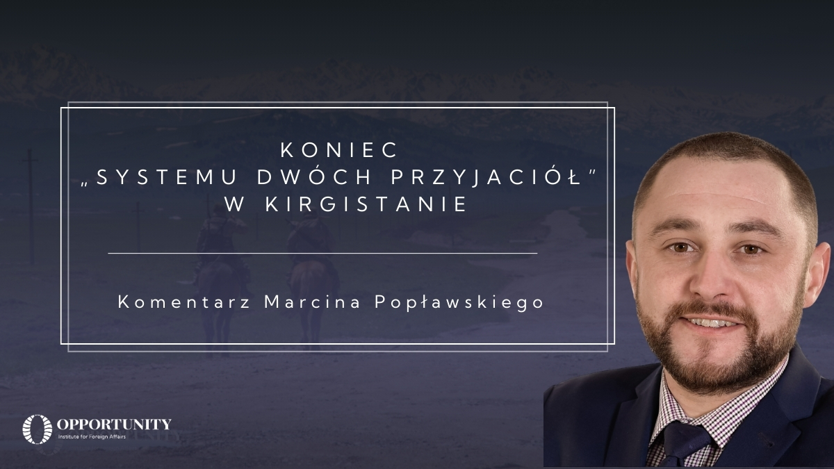OppFoundation's tweet image. 🇰🇬 #Kirgistan to państwo, w którym w 2005, 2010 i 2020 r. władza zmieniała się w wyniku masowych protestów. Od pięciu lat kraj był rządzony przez silny tandem polityczny.

10 lutego 2026 r. prezydent Sadyr Dżaparow odwołał ze stanowiska szefa służb bezpieczeństwa i wicepremiera