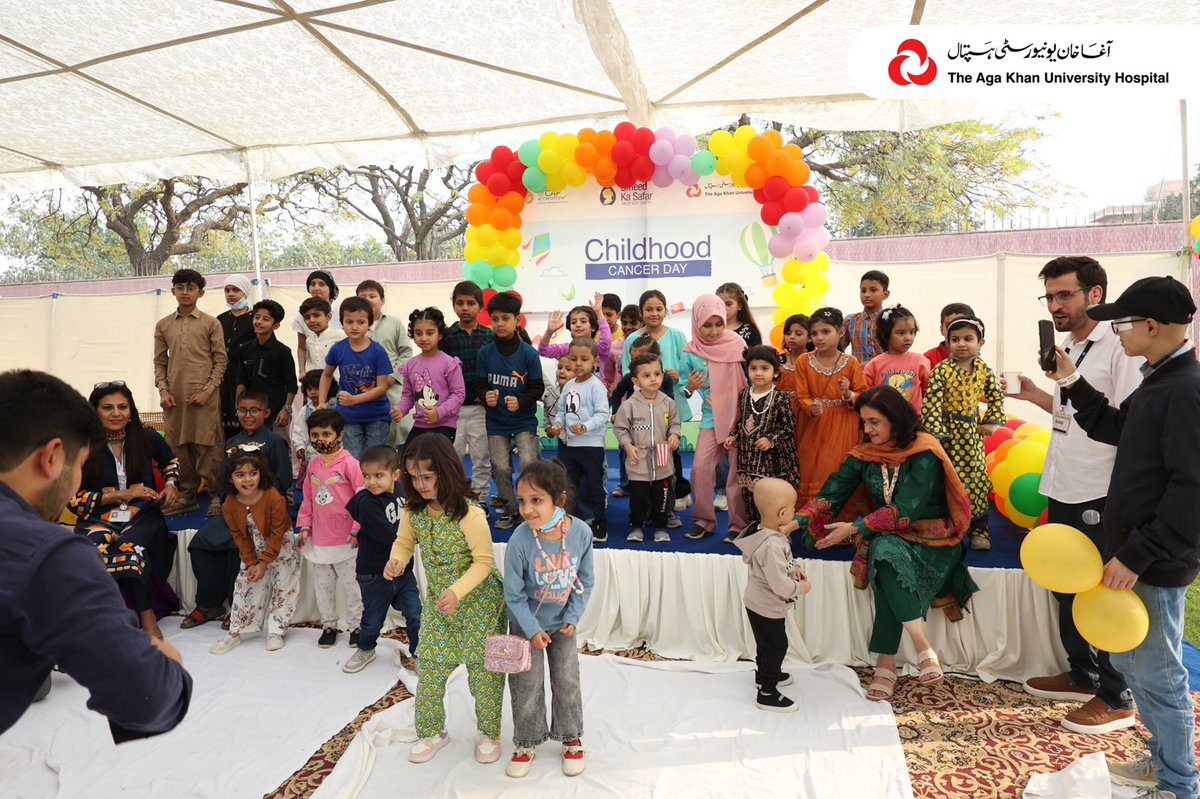 CEO_AKUHPK's tweet photo. AKUH’s Section of Paediatric Oncology hosted its special annual Children’s Party to celebrate our young patients and survivors. From creative games to a bouncy castle, the day focused on joy, resilience, and emotional wellbeing, reminding children and families that hope and happiness remain part of the healing journey.

Moments like these reflect what cancer care truly means at AKUH. Beyond treatment, it is about supporting recovery, rebuilding confidence, and helping every child return to a normal routine with strength and optimism.

#AKUH #HolisticCare #ChildhoodCancer #WorldCancerDay2026