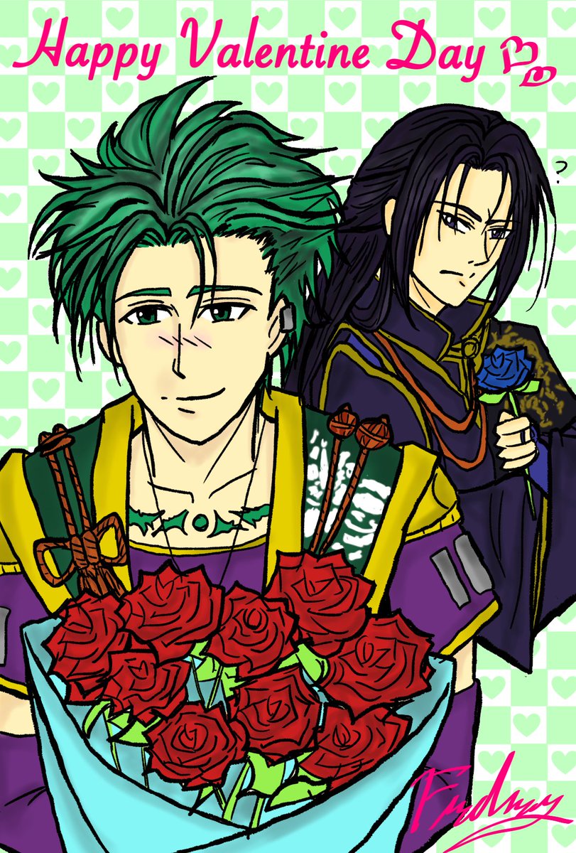 💚HAPPY VALENTINE🖤

海外ではバレンタインに、愛と感謝を伝える日として男性から女性にお花を送ったりすることがあるということで、あえてチョコではなく最推し2人に🌹を持ってもらいました🥰