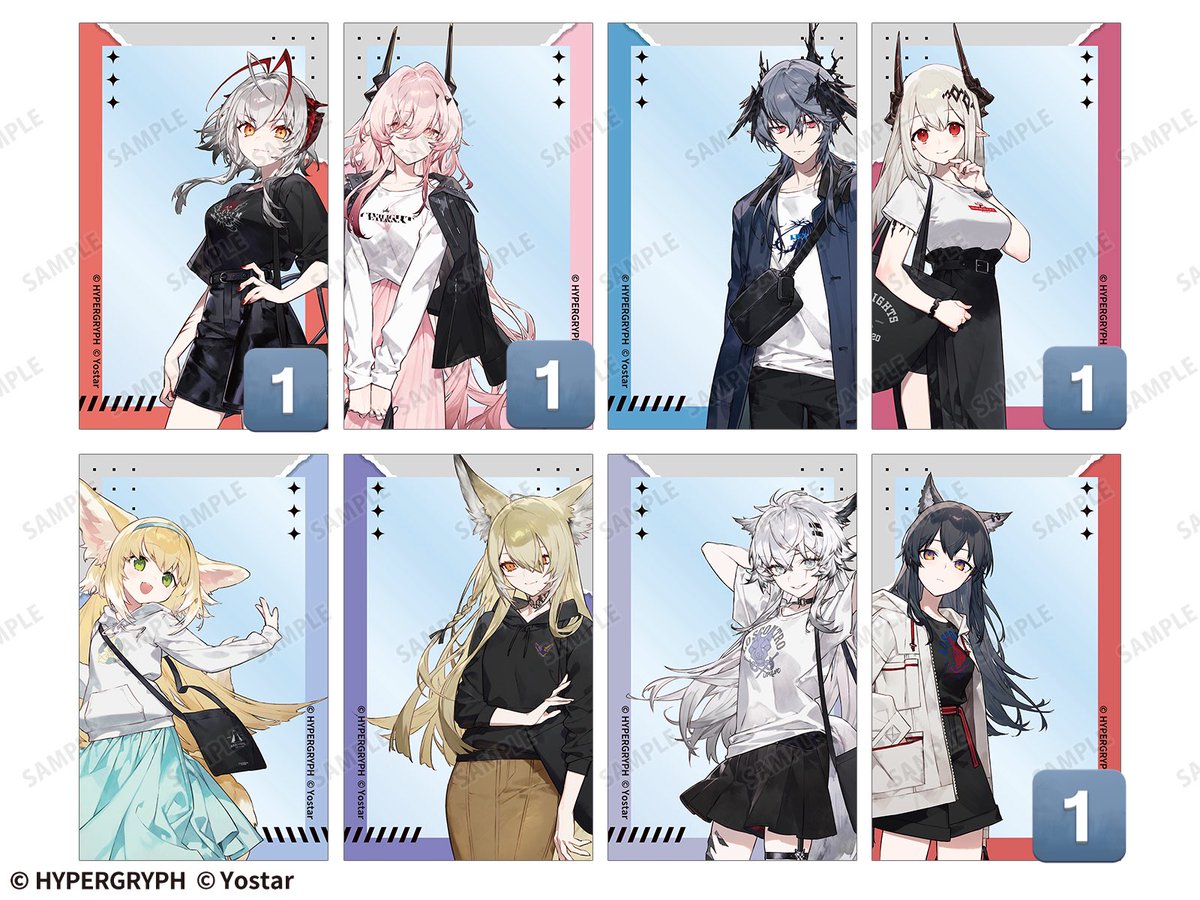 譲渡】 アークナイツ マルイ POPUP 缶バッジ クリアカード 譲