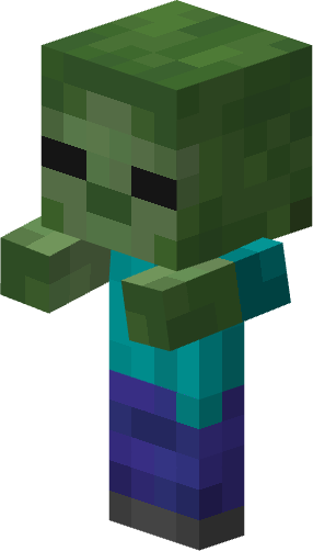 AchefslifeYT's tweet photo. No dis to the artists at Mojang, im not a big fan of the designs for the baby zombie/husk &amp; gurgle.
here is my attempt at these baby mobs, starting with the baby zombie:
- 6x6x6 head size
- arms, legs &amp; body are 5 pixels long
- hitbox should be 16 pixels instead of 18
#Minecraft https://t.co/pEgnNwH9Wr