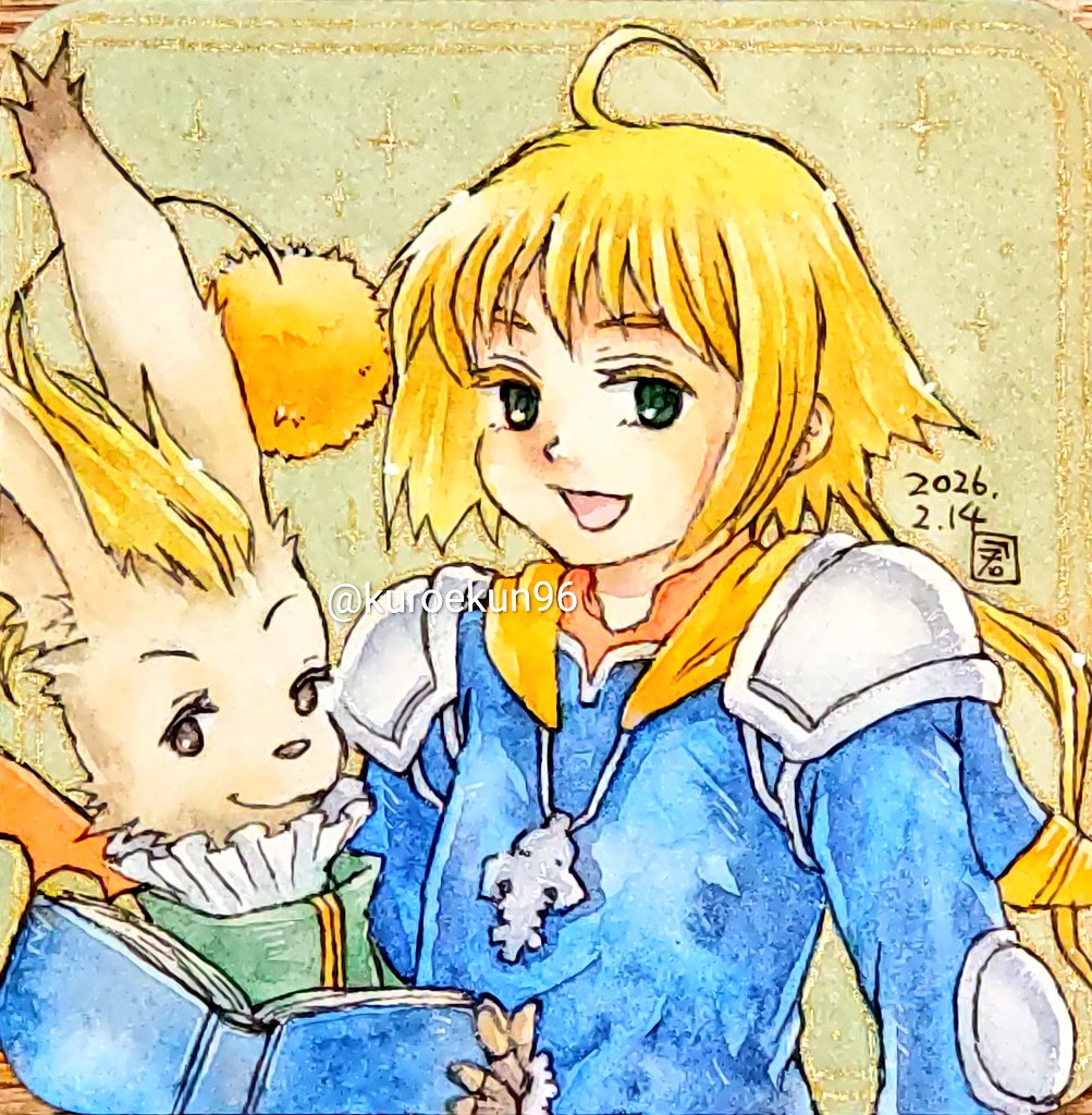 FFTA23周年おめでとうございます！
マーシュとモンブランです。
＃FFTA